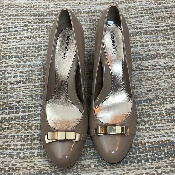 Sole Senseability Nude Heels - Picture 1 of 6